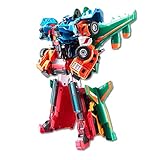 With Molly Tobot V KingFortran 4-Stage Combined Robot, Airplane, Excavator, Bus, Race car 20.4x4.9X14.6 (in)