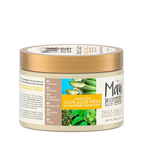 Maui Moisture Strength & Length + Castor & Neem Oil Curl Oil Gel, Natural Curl Hair Product, 12 Oz #TOP3