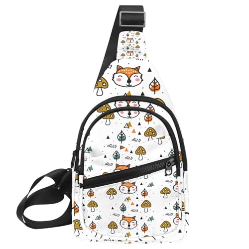 Bolso bandolera impermeable Mosaic con estampado geométrico de acuarela para hombre y mujer