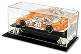 BCW Deluxe Acrylic 1:24 Scale Car Display - With Mirror - Die Cast NASCAR, Racing - Sports Memoriablia Display Case - Sportscards Collecting Supplies