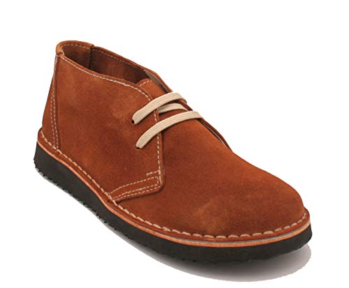 Bottes en daim Dresden Oxygen fauve en taille 38 pour femme