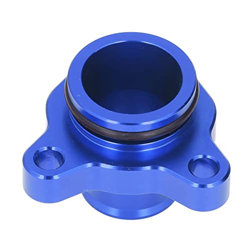 KIMISS Car Water Hose Fitting Aluminium Alloy with Clamp Replacement for 335i 335xi 135i N54 3.0L Twin Turbo Motors High Performance Automotive Accessories (Blue)