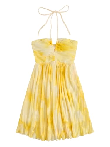 Image of SOLY HUX Women's Tie Dye Cami Dress Halter Backless Sleeveless A Line Short Summer Dresses Sundress