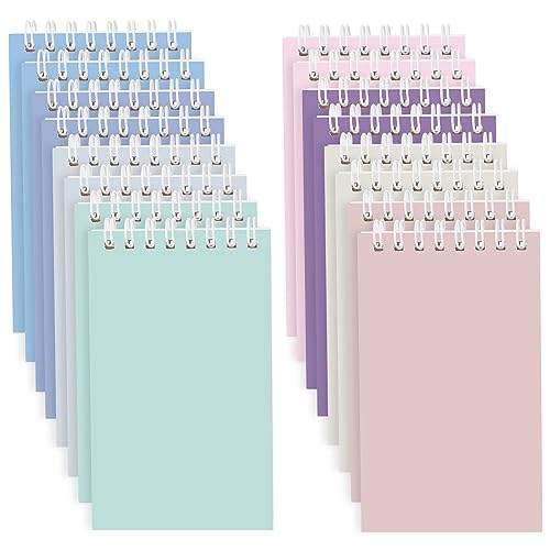 Image of Ddaowanx Small Notebooks,3x5 Pocket Spiral Notepads With Lined Pages - The Perfect Little Mini Notebook to Stay Organized and Boost Productivity at Work or School (16, Delight Colors)