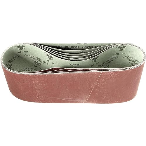 TA-VIGOR 6Pcs 100mm x 610mm Sanding Belt 600 Grit - Image 3