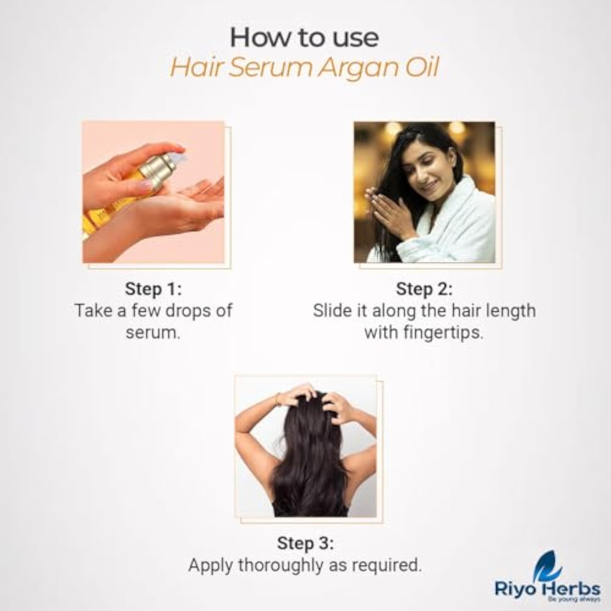 Hair Serum for Hair Fall Control with Argan & Jojoba Oil