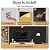 RITOLLO 6 Pack Bilayer Thickened-Sound Proof Wall Panels 47.2"x23.6"x0.72" High Density Acoustic Panels for Interior Wall Décor, Home, Studio (Black)