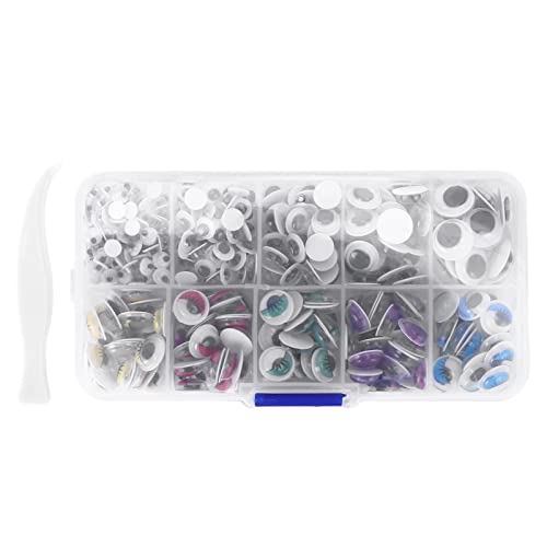 420Pcs Self Adhesive Eyes Strong Stickiness Easy to Use Multi Purpose Wiggle Eyes for Art Crafts Toys Scrapbooks