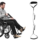 Mabor 100cm Beinheber Hilfsmittel Beinhebergurt mit Handgriffen und Fußschlaufe