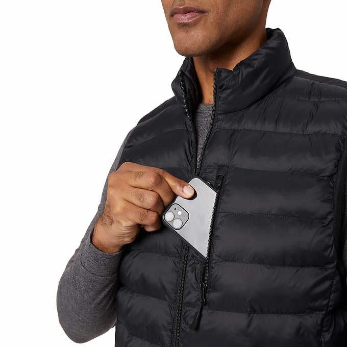 32 Degrees Men’s Vest (Black, L)3