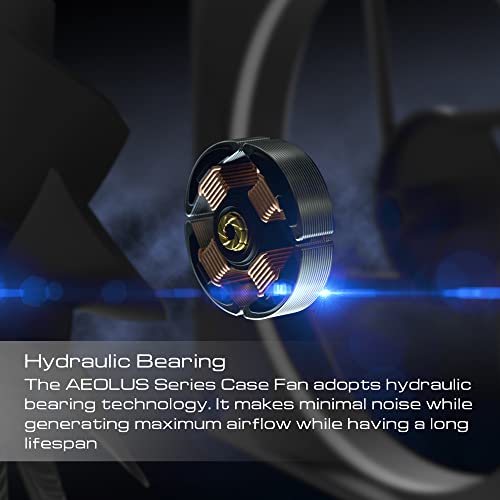 Image of GAMDIAS Aeolus M3 1204 Performance 4 Fan KIT
