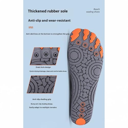 Grounded Footwear for Women, Waterproof Barefoot Shoes, Non-Slip Healthy Barefoot Shoes Slip-On Unisex Quick Dry3