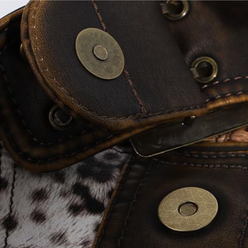 Image of Shoulder Purse for Women, Leather Women's Handbag Y2k Aesthetic Coquette Shoulder Bag Hobo Punk Trendy Ladies Purse