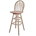 Winsome Wood 30-Inch Windsor Swivel Seat Bar Stool, Natural
