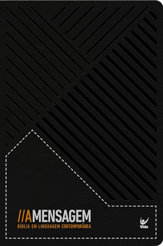 Bíblia A Mensagem Letra Gigante Preta: Bíblia em Linguagem Contem...