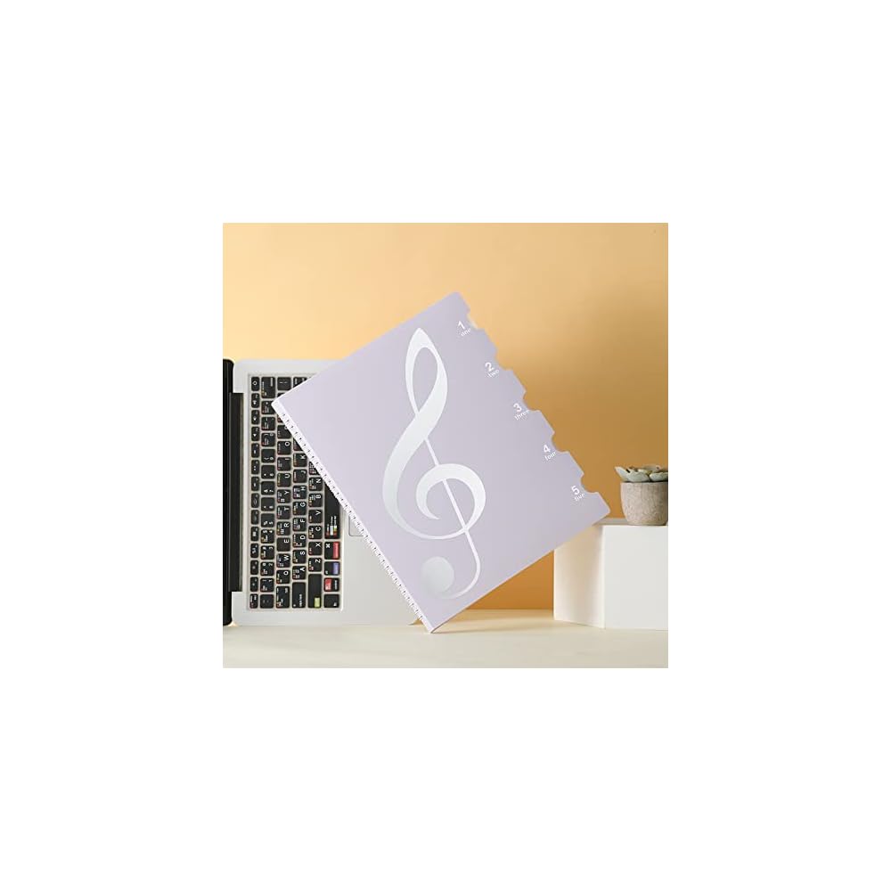 Buy WORFEY Sheet Music Folder ,Folder for Musicians,Writable ,Spiral