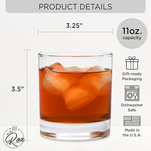 Personalized Whiskey, Bourbon Glass Gifts - Custom Engraved Handwritten Message Gift for Him - Personalized Bourbon Glass - 11 oz Engraved Handwritten Message Scotch Glass - Birthday, Anniversary