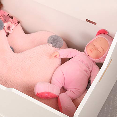 Ship from USA - Kids Toy Storage Cabinet, Sttech1 Sturdy Wooden Toy Chest, Easy to Assemble, Storage Cube Shelf for Children's Bedroom Playroom, Great Gift for Girls and Boys - Thumbnail 6