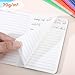 Yoosso 20Pcs Mini Notebooks, Small Notebooks Pocket Size Colorful Notebook Notepad Party Bag Fillers For Writing Memos Diary Making Plans,14 X 9cm,32 Pages(16 Sheets)