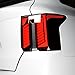 Cnaurda ABS Car Tail Light Cover Trim Compatible with Kia Sorento 2024-2026 Exterior Accessories (Carbon Fiber Pattern)
