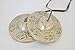 NHZ Tingsha Tibetan Meditation Bell/Finger Cymbals with free Silk Case (Silver)