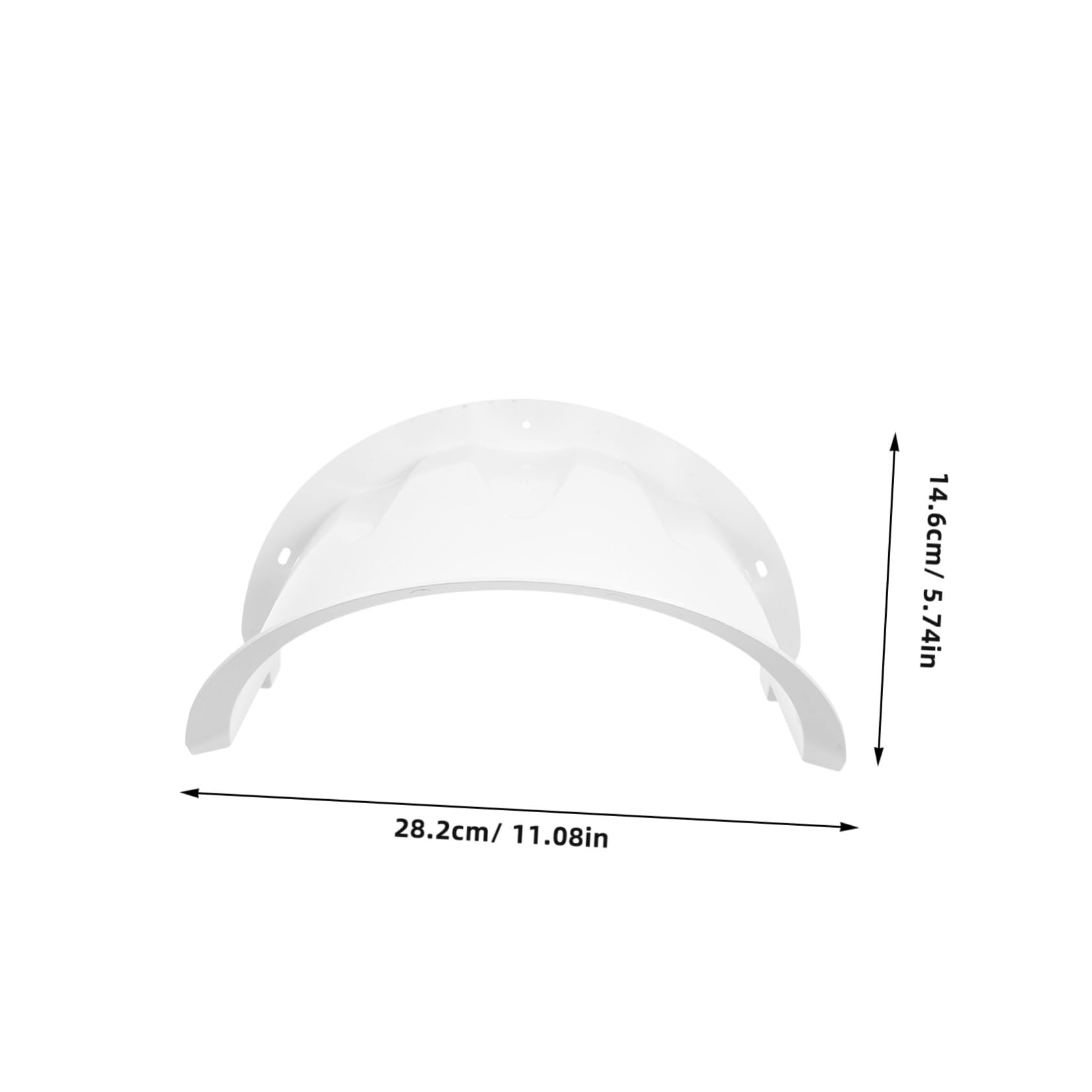 Veemoon 4pezzi Copertura Antipioggia per Telecamera da Esterno Protezione e UV Design Cupola Elegante Installazione Rapida e Semplice per Monitoraggio Sicurezza all Aperto