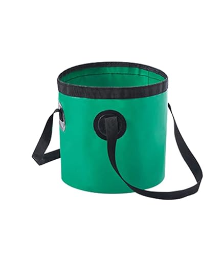 Seau pliable d'extérieur de 20 l - Léger et pliable - Seau pliable portable pour la pêche, le camping, la randonnée, la randonnée, la survie en plein air, le lavage de voiture Cover