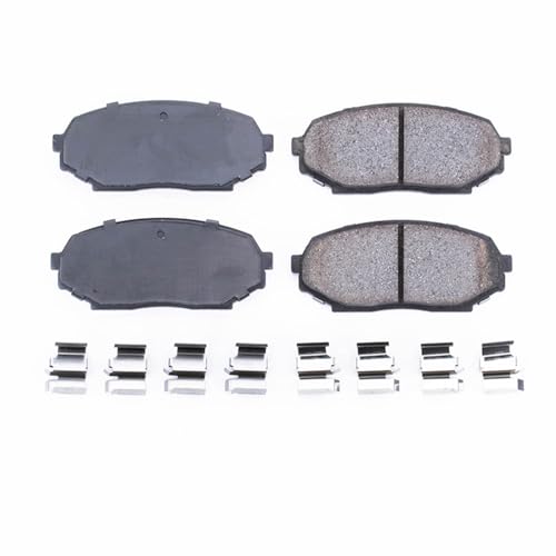 Image of PowerStop Front Brake Pads for Geo Storm 1990-93 |Isuzu Impulse 1990-92 |Stylus 1991-93 |Mazda Miata 1990-93 - Z17 Ceramic Brake Pads with Installation Hardware, 17-457