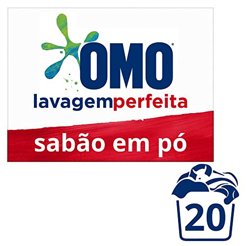 Omo Lavagem Perfeita - Sabão em Pó, 1.6kg - Edição Limitada (Embalagem pode variar)