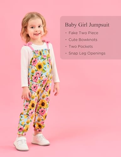 Bamboo Viscose Baby Girl Romper Ruffled Long Sleeve Jumpsuit Soft One Piece Clothes2