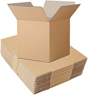 5 x Cardboard Boxes Medium Single Wall 8x6x6" Shipping Mailing Parcel Cardboard Gift Postal Postage Royal Mail Sturdy Carton