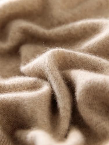 Men Solid Merino Wool Pullover Mock Neck Zipper Sweater Wool Knitted Soft Warm Knitwear Casual Tops3