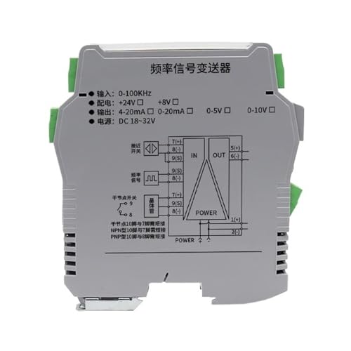 Precision Intelligent Frequency Signal Isolator - 1500V Isolated, for Harsh Industrial Environments