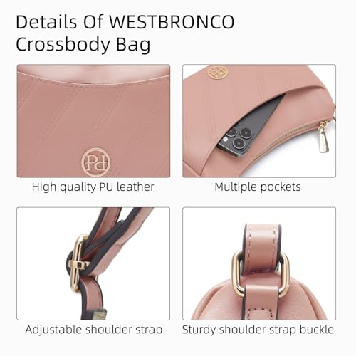 Prettyzys Women’s Shoulder Bag,Small Size Crossbody Bags，Vegan Leather Purses For Women With Adjustable Strap Handbags4