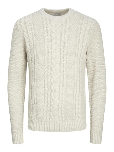 Pull tricot homme Jack & Jones col rond pour un style casual quotidien
