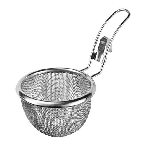 Passoire, 2 PiècesPassoire Inox, Passoire Cuisine,Tamis Cuisine Avec Poignée, Filtre À Farine En Acier Inoxydable Avec Cadre Renforcé Pour Nouilles,...