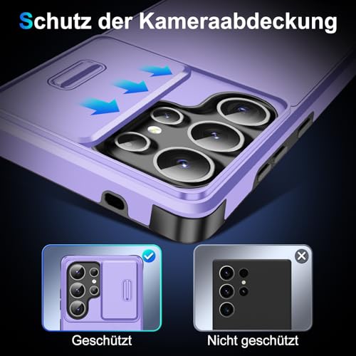Coque Samsung S24 Ultra résistante aux chocs avec cache objectif - 4