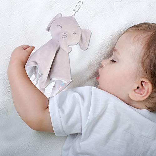 Toyvian Animal de PelÃºcia Cobertor de SeguranÃ§a Elefante Infantil BerÃ§Ã¡rio Personagem Cobertor T