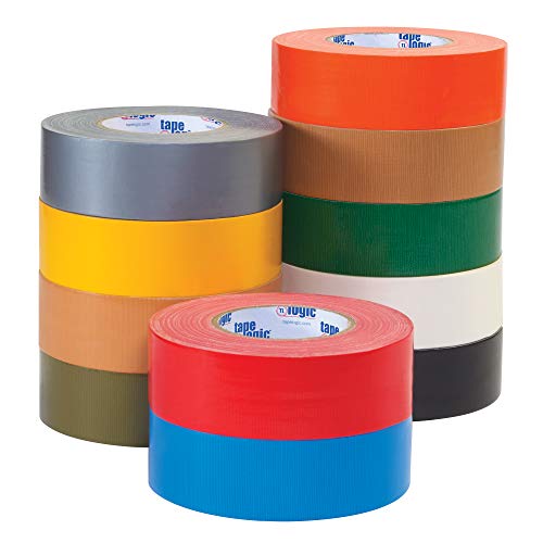 Image of Tape Logic (3 Pack) Multipurpose White Duct Tape, 3 Inch x 60 Yards, 10.0 Mil Thick, For Labeling, Patching, Temporary Repairs, Marking and Social Distancing