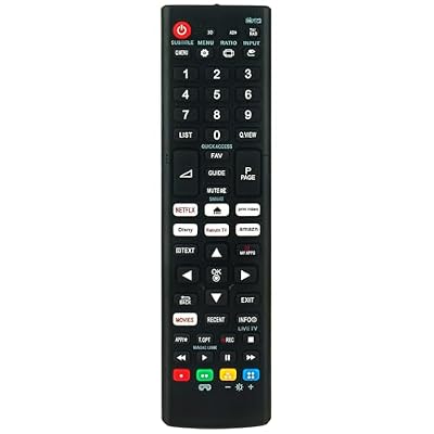 Universal Replacement Remote Control Applicable for LG Smart TV All Models AKB75095307 AKB73715608 AKB7447540 AKB74915305 AKB75375604 and More
