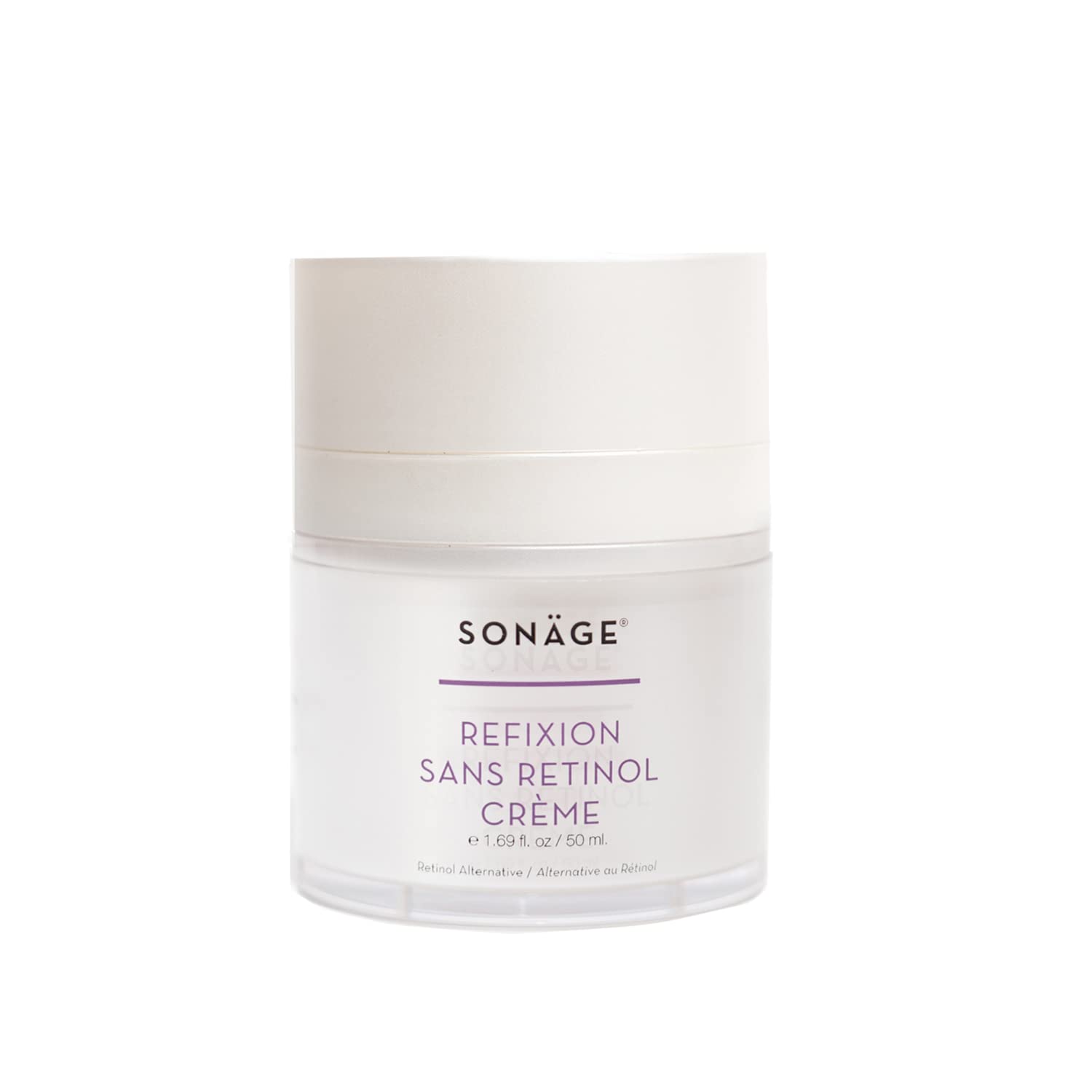 SonageRefixion Sans Retinol Cream: Bakuchiol Moisturizer For Wrinkles | Retinol Alternative For Sensitive Skin