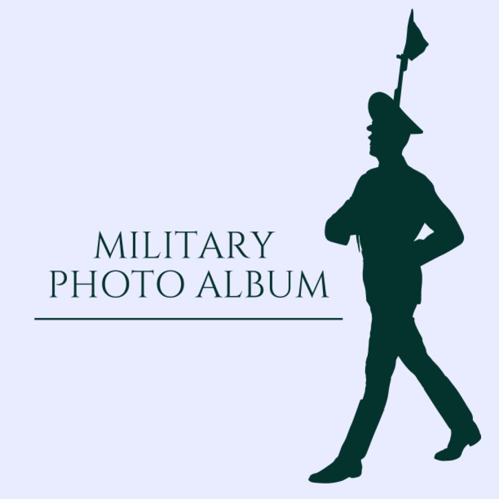 Military Photo Album: Memory Scrapbook Album For Soldiers | Black Pages | Ideally Suited For Memories Of The Army Or For Trips To War Missions Or Military Advancements | Camouflage Style