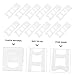 Unomor 50pcs Tabletop Photo Frame Holders Desktop Display Racks for Artwork and Photos Non- Brackets for Home Office Use Convenient Support for All Your Display Needs