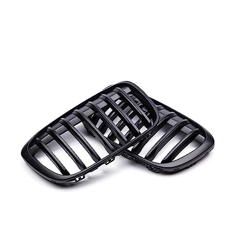 Calandre Avant BMW X1 F48 pour Remplacer la Grille d'Origine : Style Noir Mat 2016-2019
