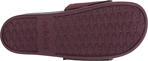 Image of adidas Performance Men's Adilette CF+ Logo Slide Sandal, Maroon /Collegiate Navy /White, 9 M US