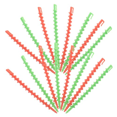 Ipetboom 22pcs Large Perm Rods Spiral Curls Curly Hair Rollers Hair Curling Rods for Braids