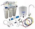 PureT RO550-905EZ, 5-Stage Reverse Osmosis Water Filter System - 5 Stage Sediment, GAC and Carbon Block Filters - Full Home Water Filteration System, Filters 50 Gallons per Day (White Housing)