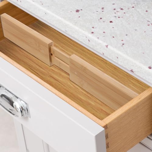 Divisor de cajón retráctil de bambú para mantener tu cocina siempre en perfecto orden 5