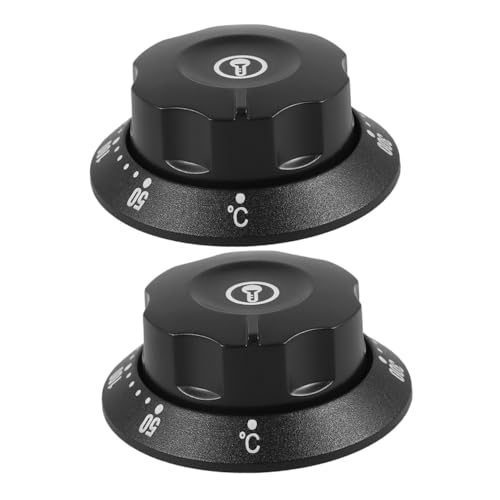 BRIGHTFUFU Oven Knob Replacement Fryer Thermostat Knob Universal Design for Easy Installation