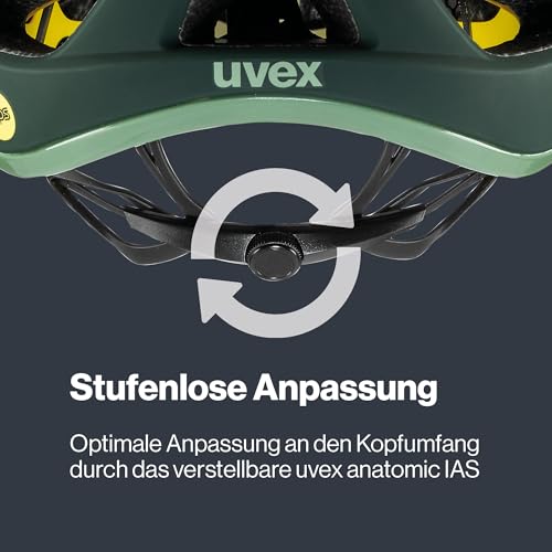uvex Unbound MIPS Fahrradhelm, Forest - Olive matt, 58-62 cm – Ansicht 6